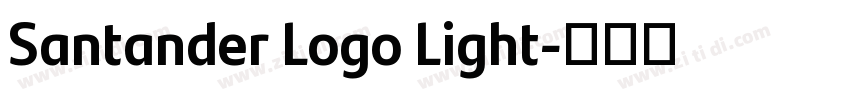 Santander Logo Light字体转换